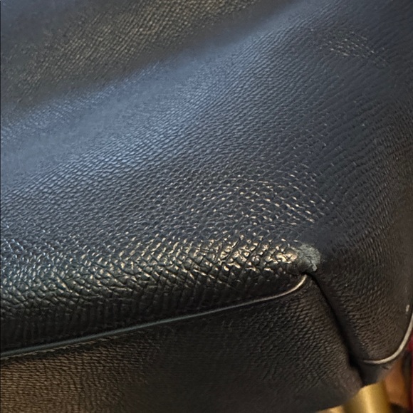 Coach Black Leather Zip-Top Tote bag - Picture 10 of 14